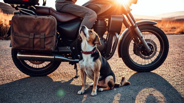 Les bénéfices d'un sac à dos moto pour vos sorties canines