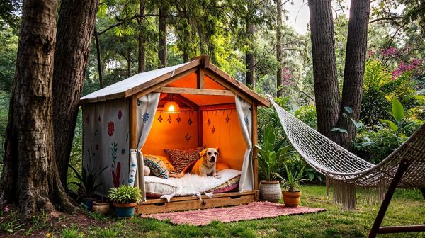 Meilleurs conseils pour aménager un tipi chic pour chien