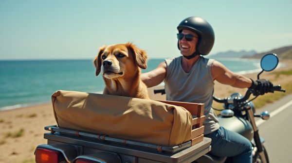 Pourquoi un sac à dos moto peut transformer les trajets avec votre petit chien