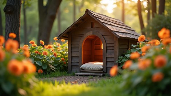 Tipi pour chien : créez un espace douillet et stylé pour votre animal
